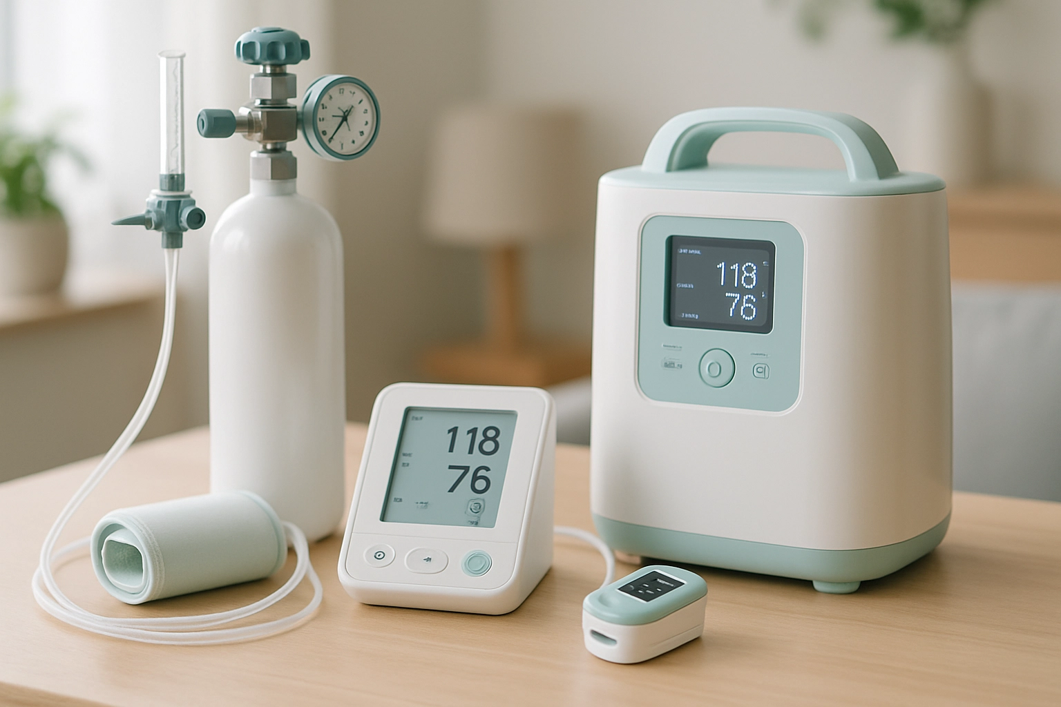 Equipamentos médicos modernos